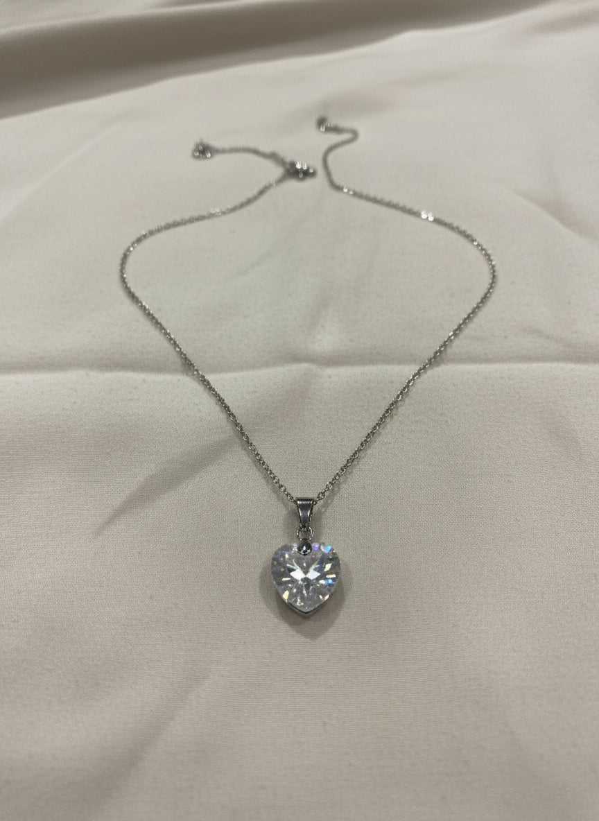 Crystal Heart pendent