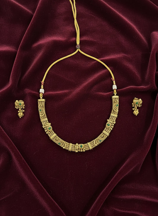 Temple jewelry Necklace Set