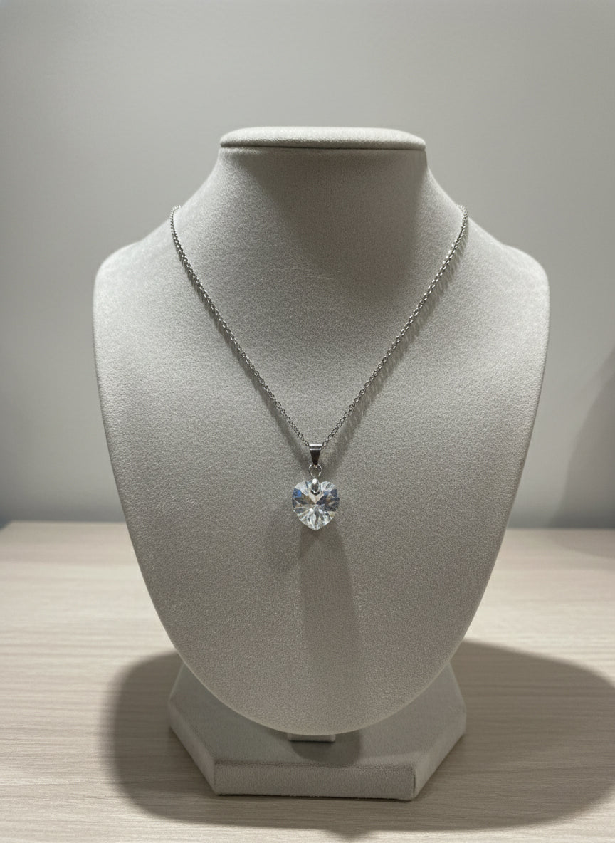Crystal Heart pendent
