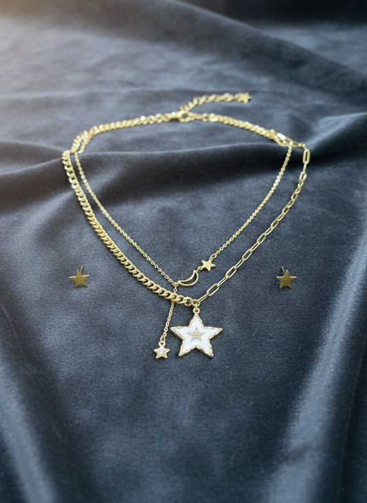 Star Necklace Set