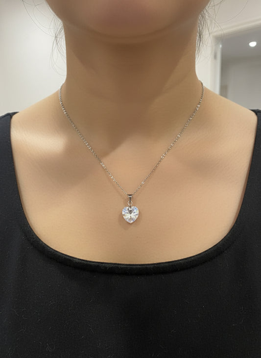 Crystal Heart pendent
